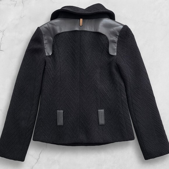 Mackage Azia Wool & Leather Jacket - Picture 7 of 7